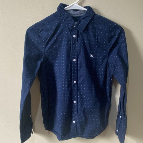 L.O.G.G Kid's Boy Polka Dot Shirt Size 10-11 Years (PRE-LOVED) - Picture 1 of 5